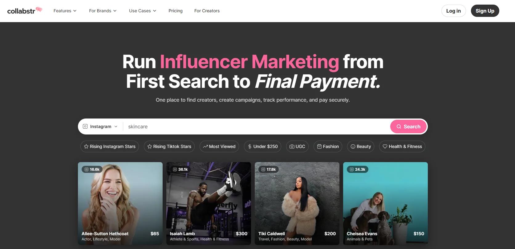 Collabstr Overview - Best Social Commerce Tools in 2026