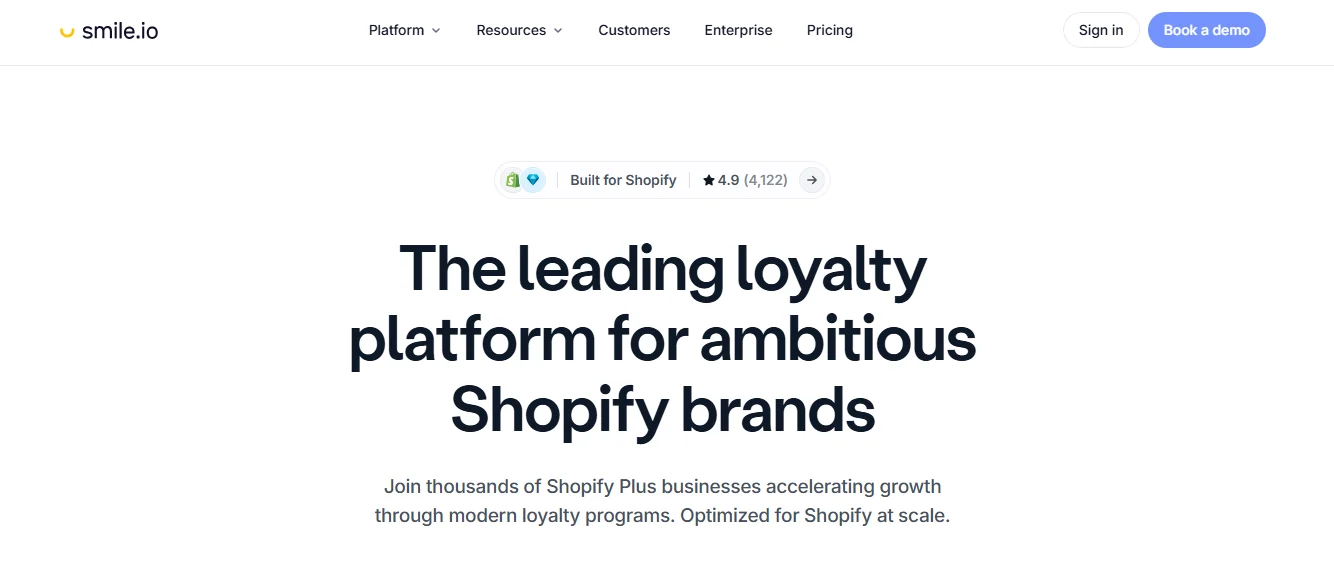 Smile.io Overview Top 10 Shopify Marketing Tools in 2026