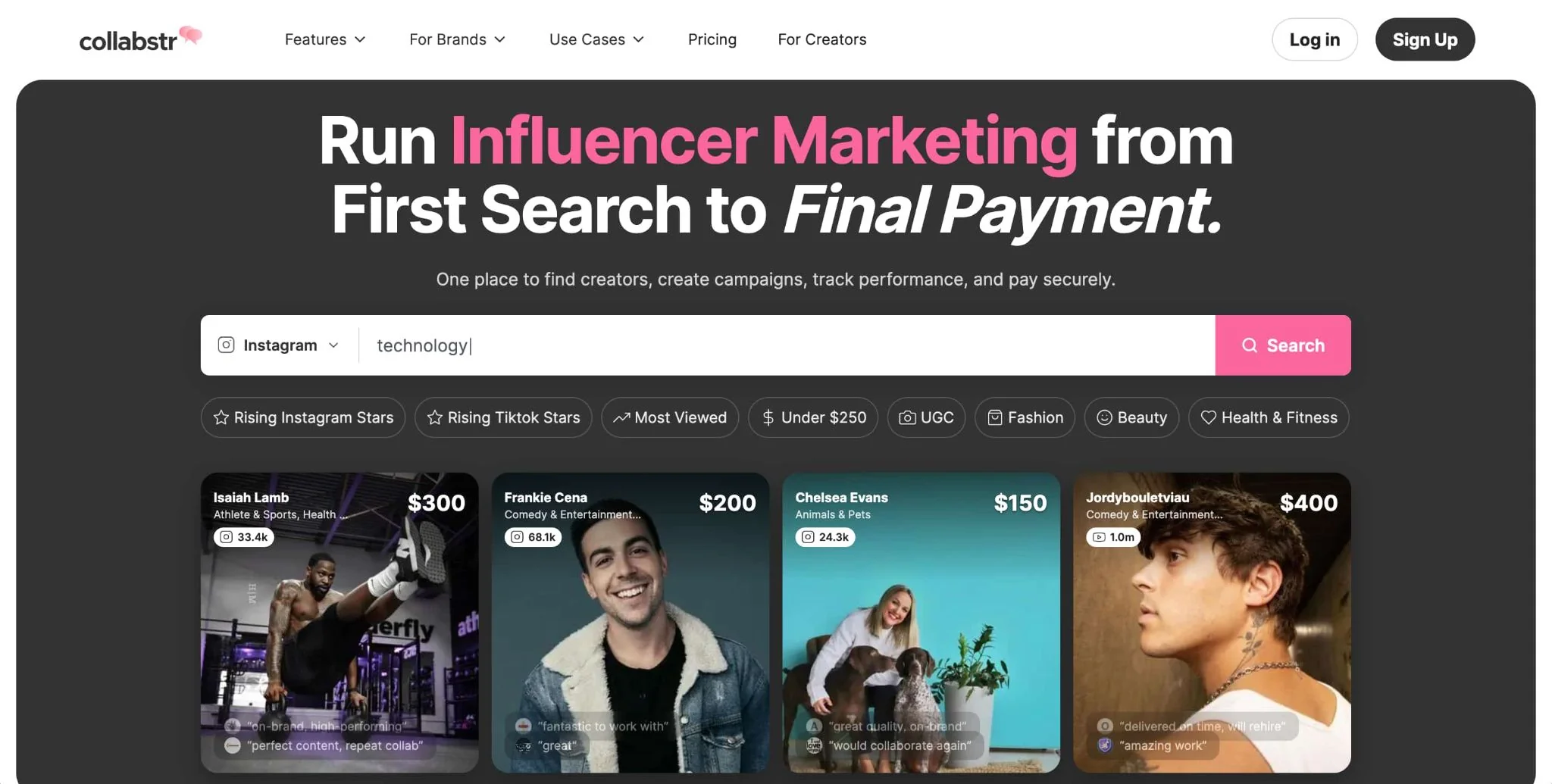 Collabstr Overview - Best Afluencer Alternatives article