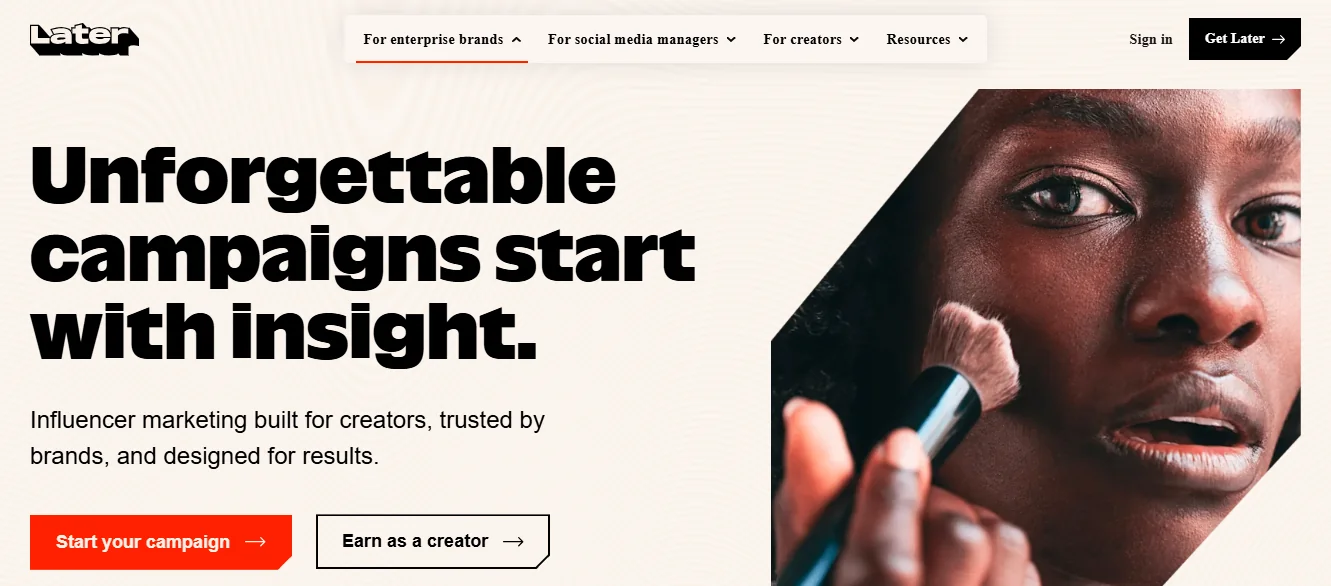Later Brandwatch Influence Alternative