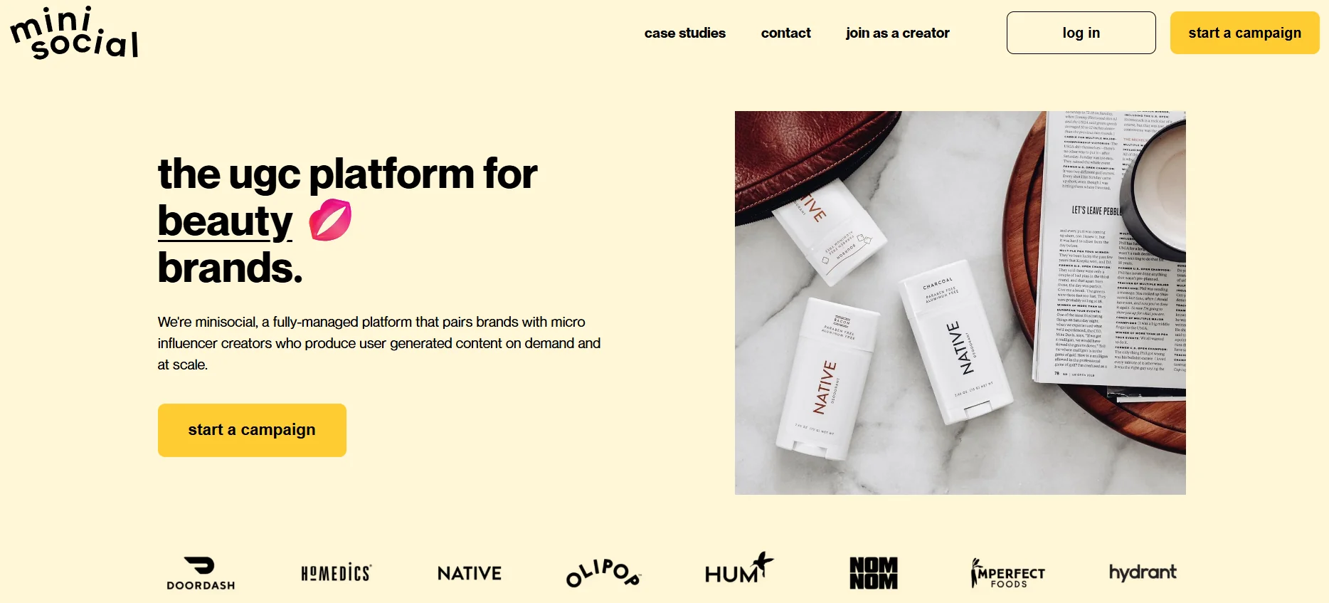 minisocial Insense Alternative