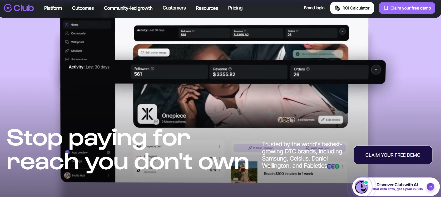 Club Influencer Relationship Management Tool