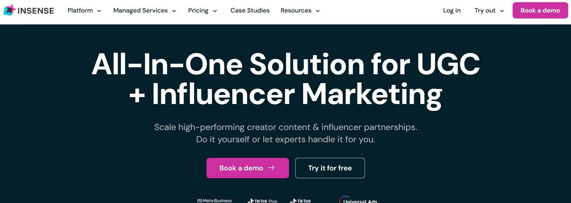Insense Influencer Marketplace
