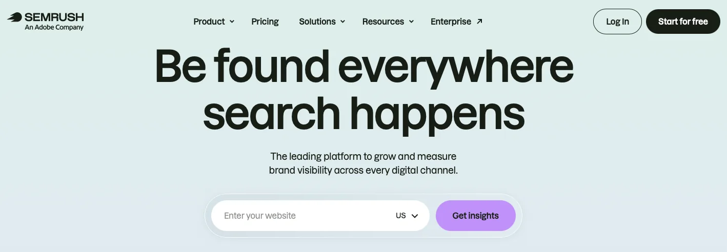Semrush AI Visibility Toolkit AI Visibility Tool