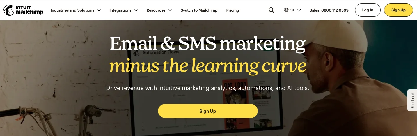 Mailchimp Influencer Marketing Tool