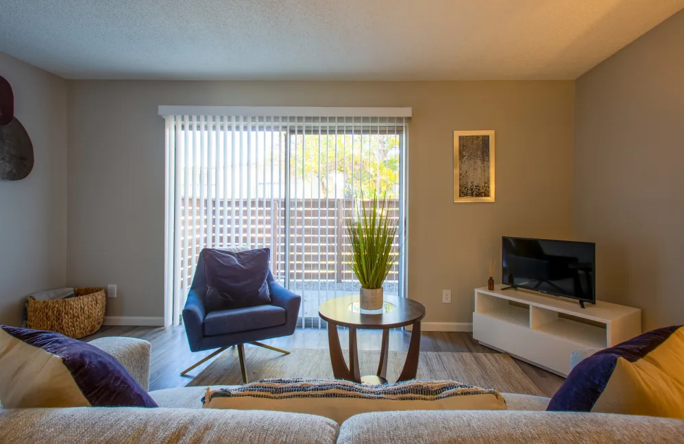 Furnished living room