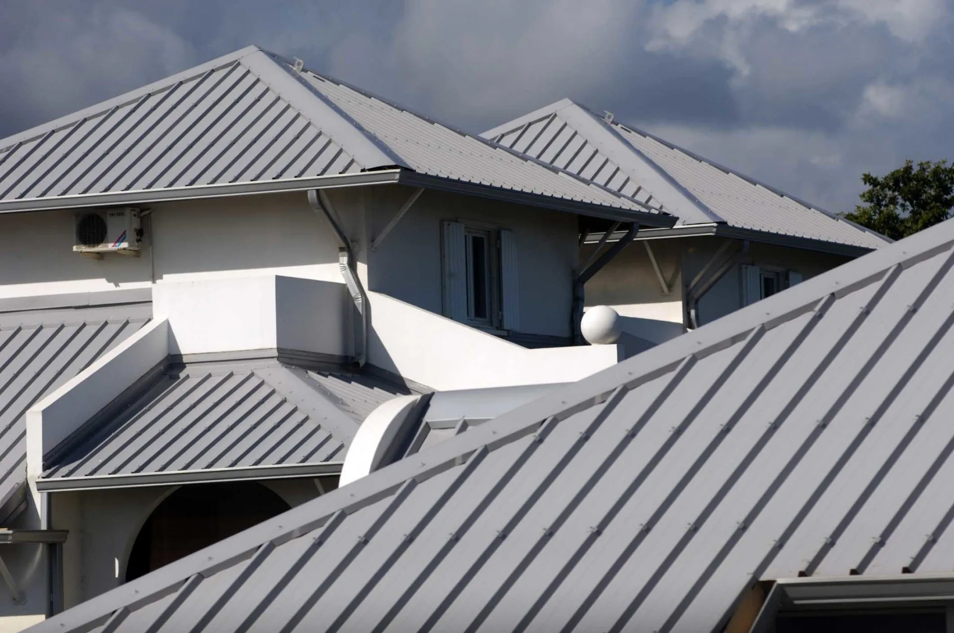 A finished home with a new roof and siding