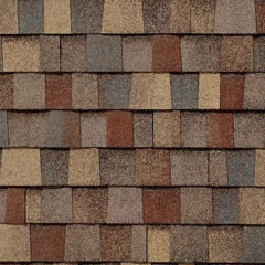 TAMKO Titan XT Painted Desert roofing shingle swatch