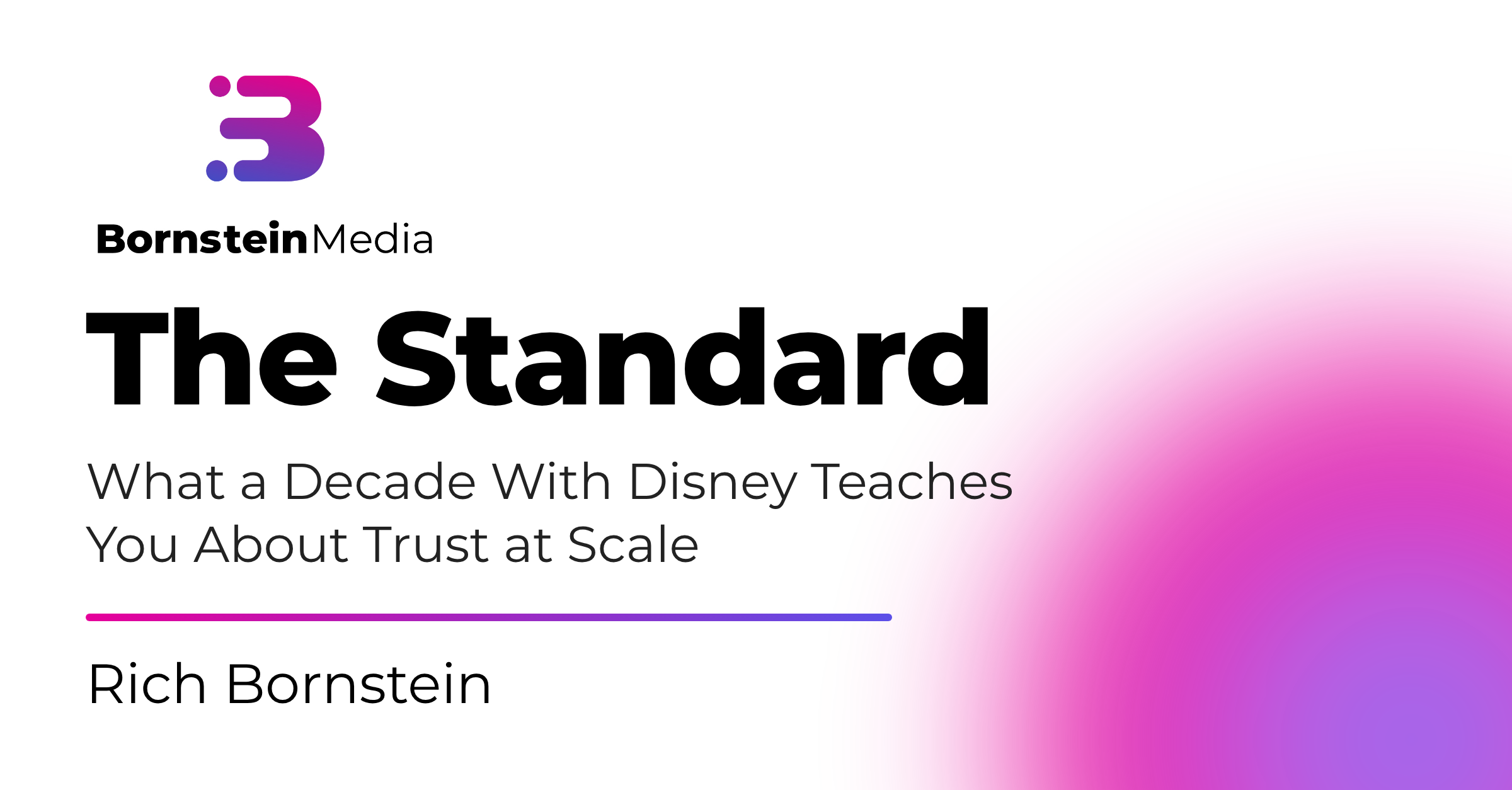 The Standard: A Decade of Work With Disney