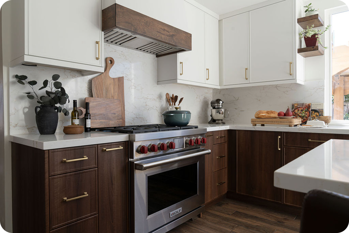Holmes finished kitchen