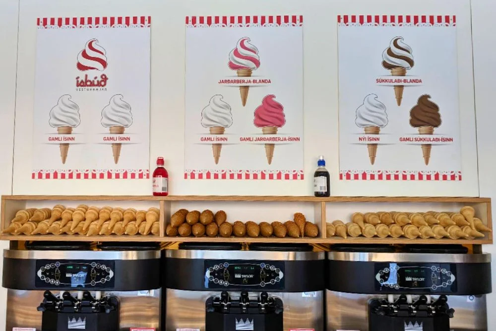 Isbud Vesturbaejar Reykjavik Ice Cream Parlor