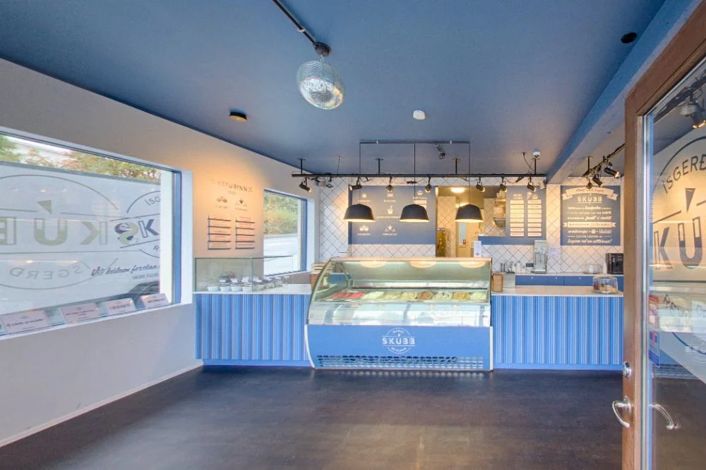 Skubb Ice Cream Shop Reykjavik