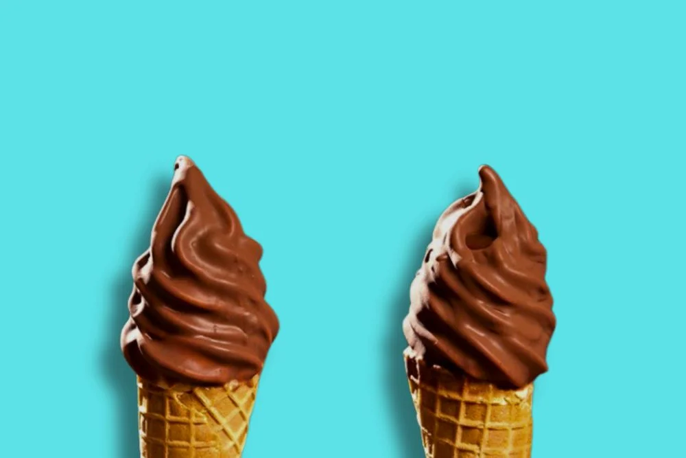 Ice Cream With Luxusdyfa Chocolate Iceland