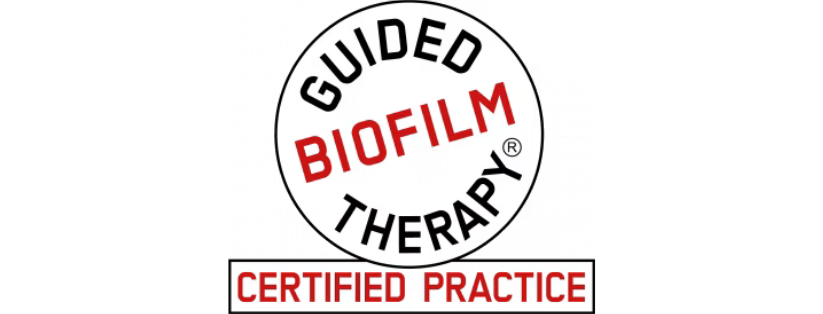 Certified Practice designation logo for Guided Biofilm Therapy