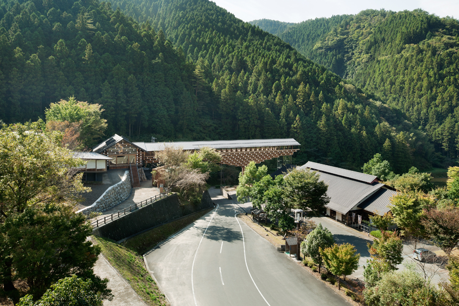 Yusuhara Wooden Bridge Museum in Japan