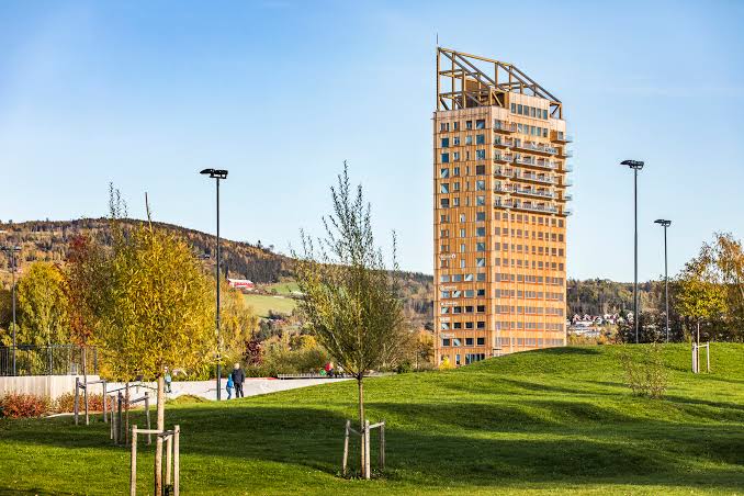 Mjøstårnet mass timber tower in Norway