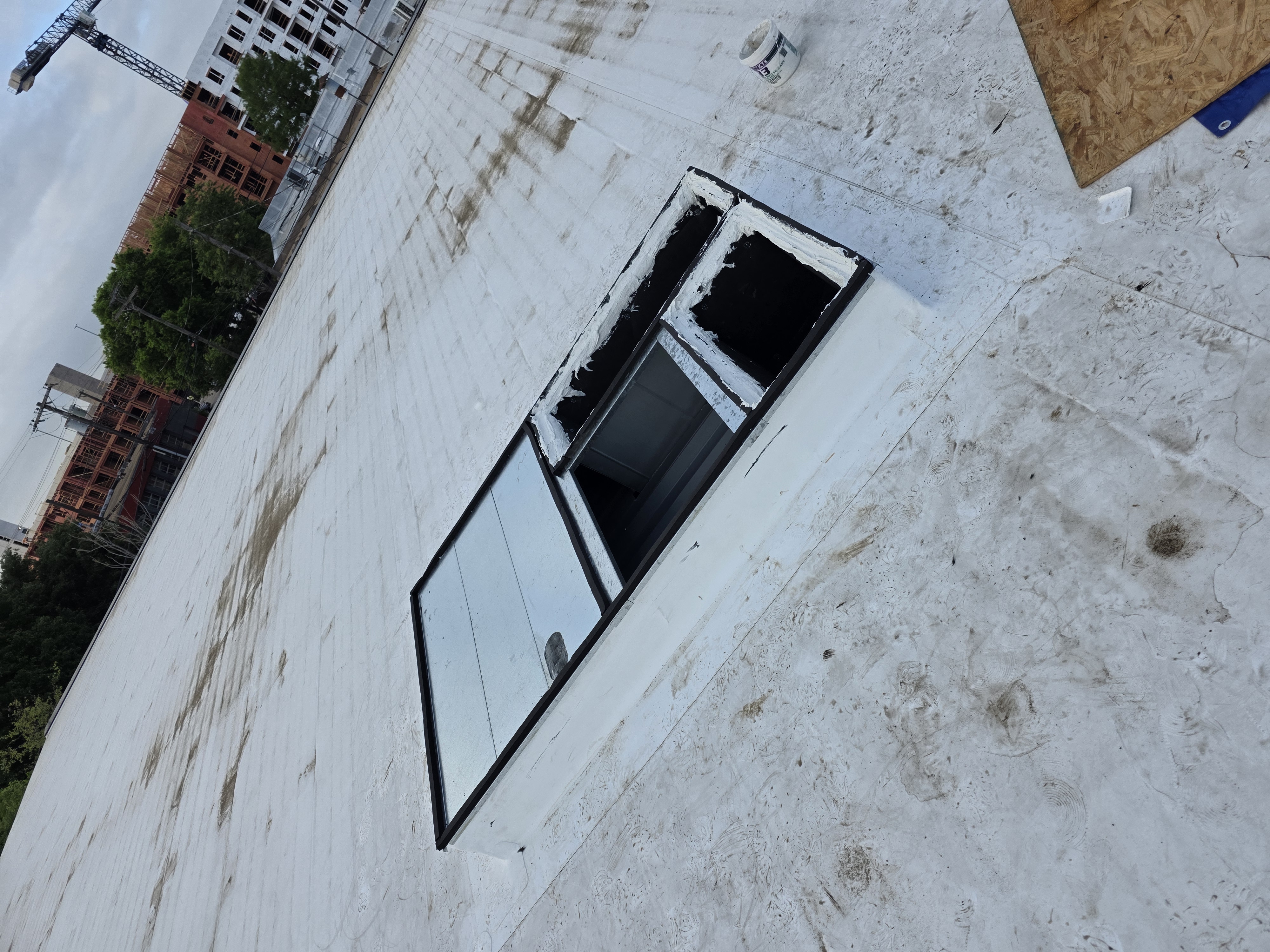 New construction ductwork installation