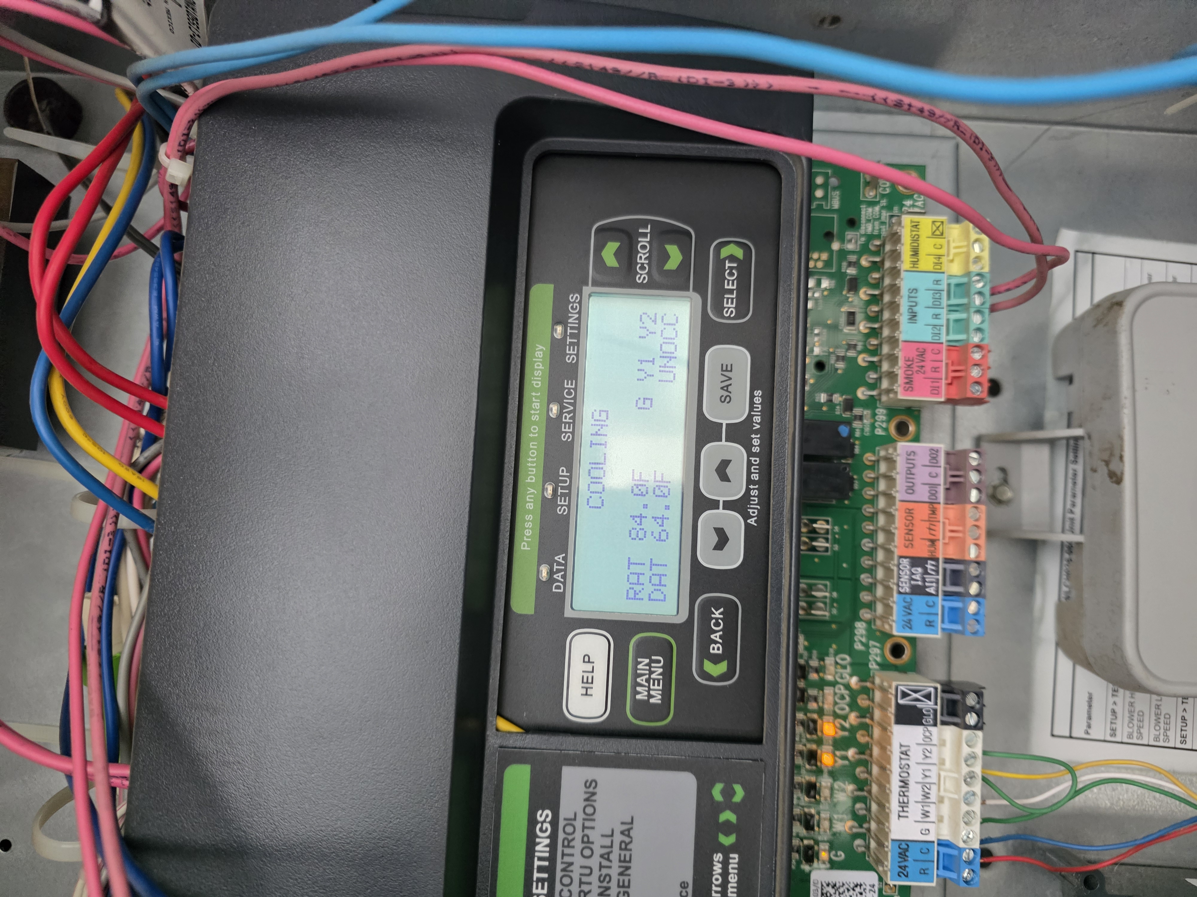 Service work