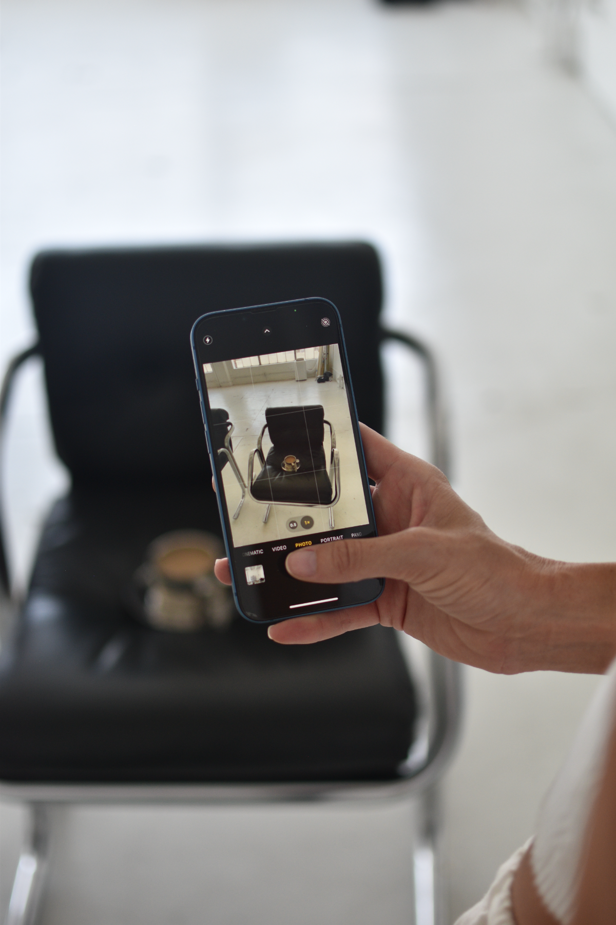 Capturing Content for a Brand on phone