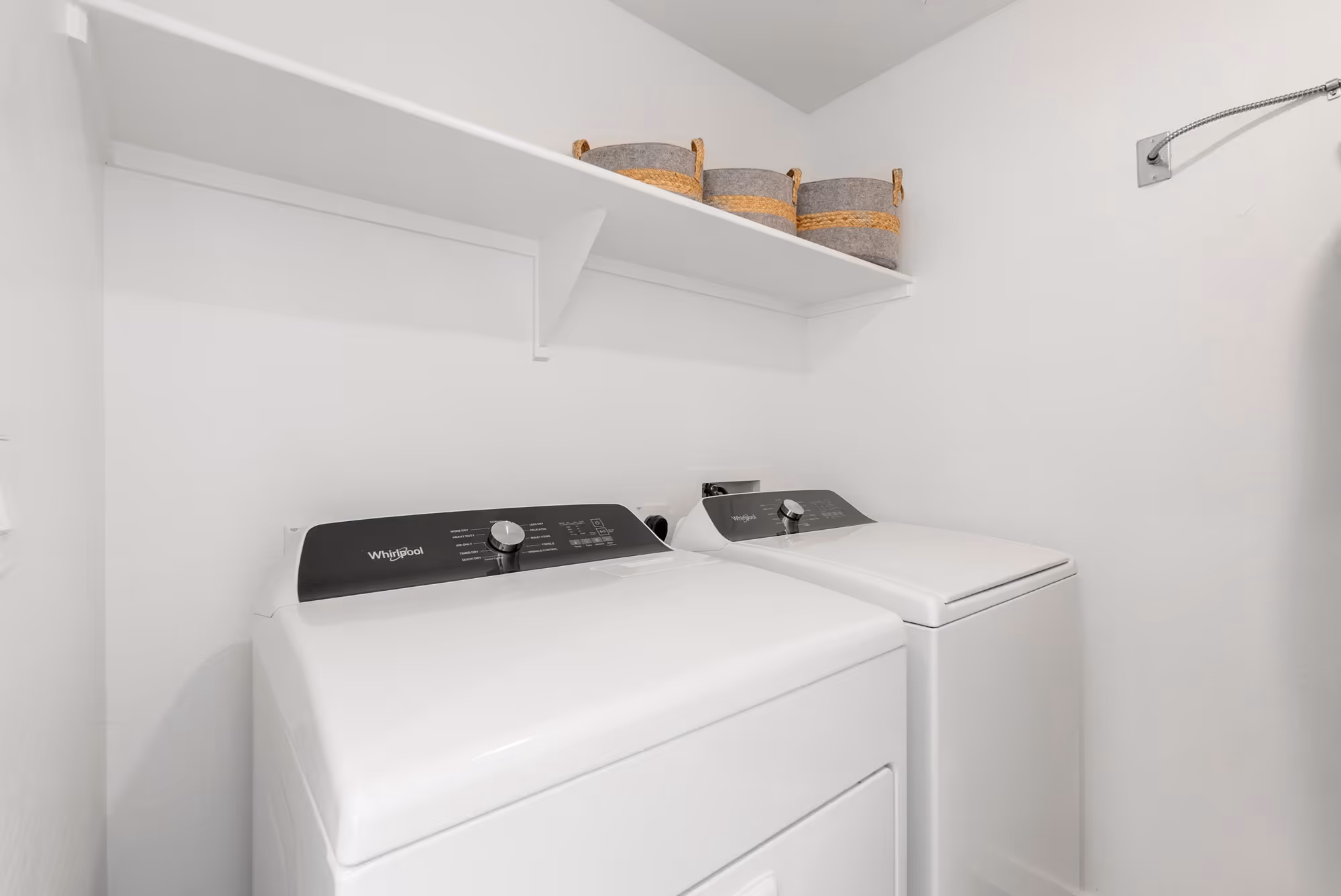 Washer and dryer