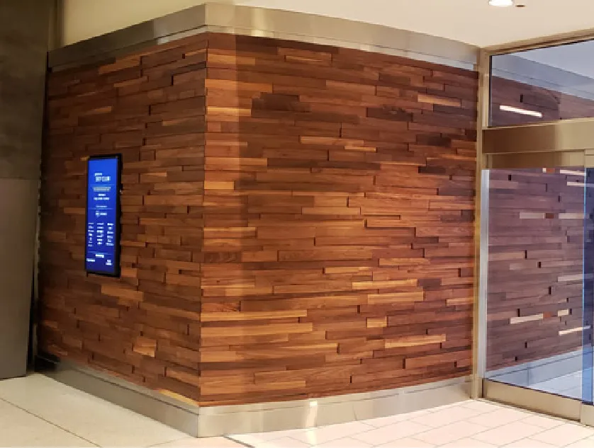 security area in seatac airport fabricated and installed by burke gibson llc
