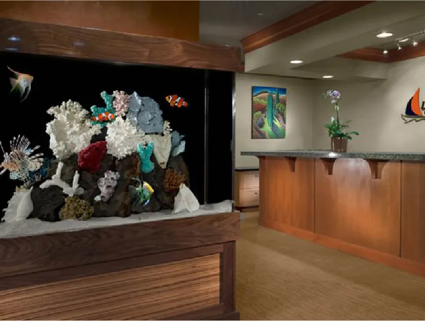 commercial office fabricated and installed by burke gibson llc