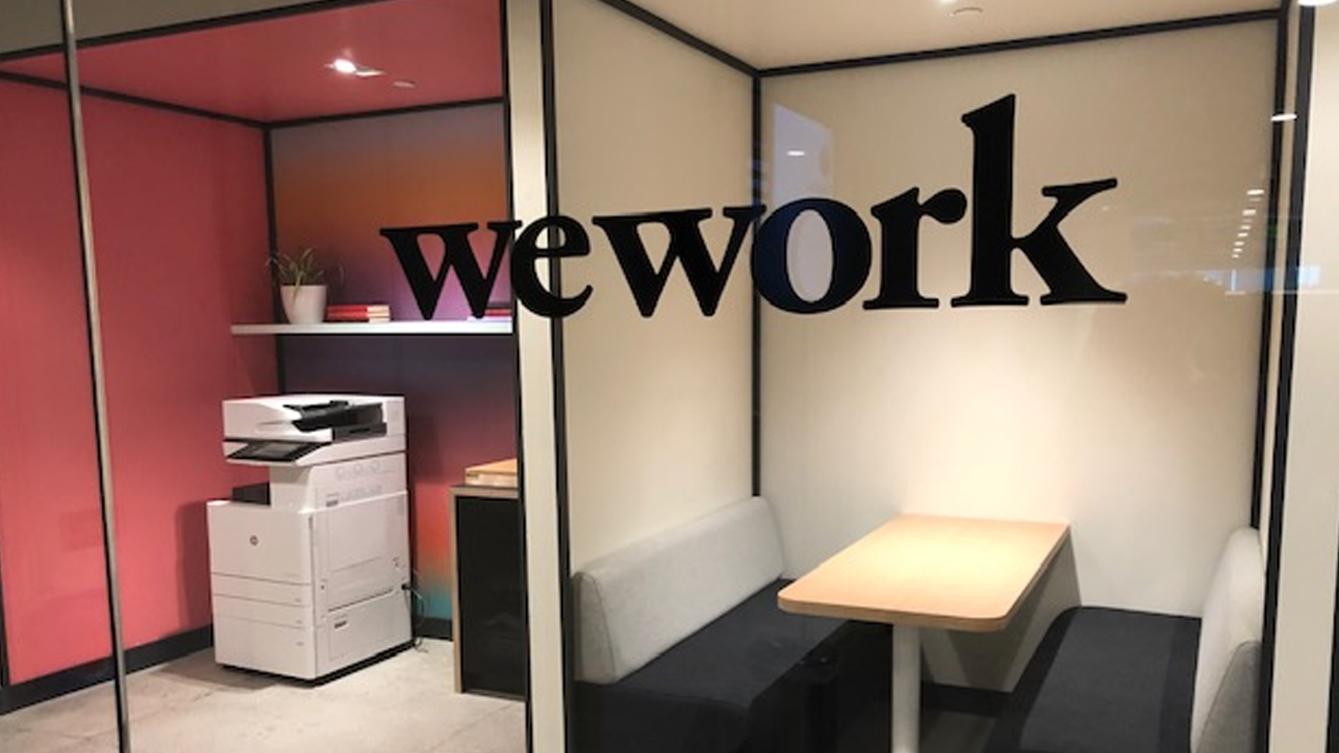We Work commercial office fabricated and installed by burke gibson llc