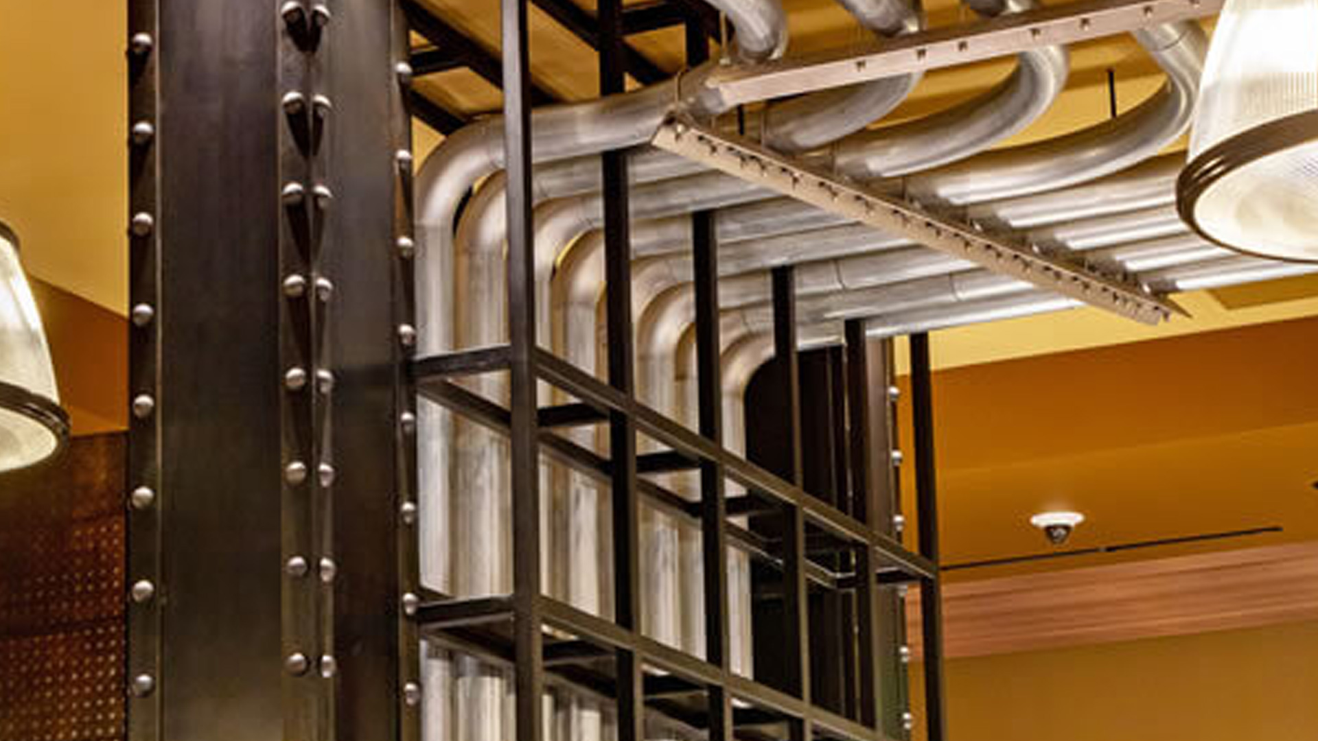 casino metal fabrication installed by burke gibson llc