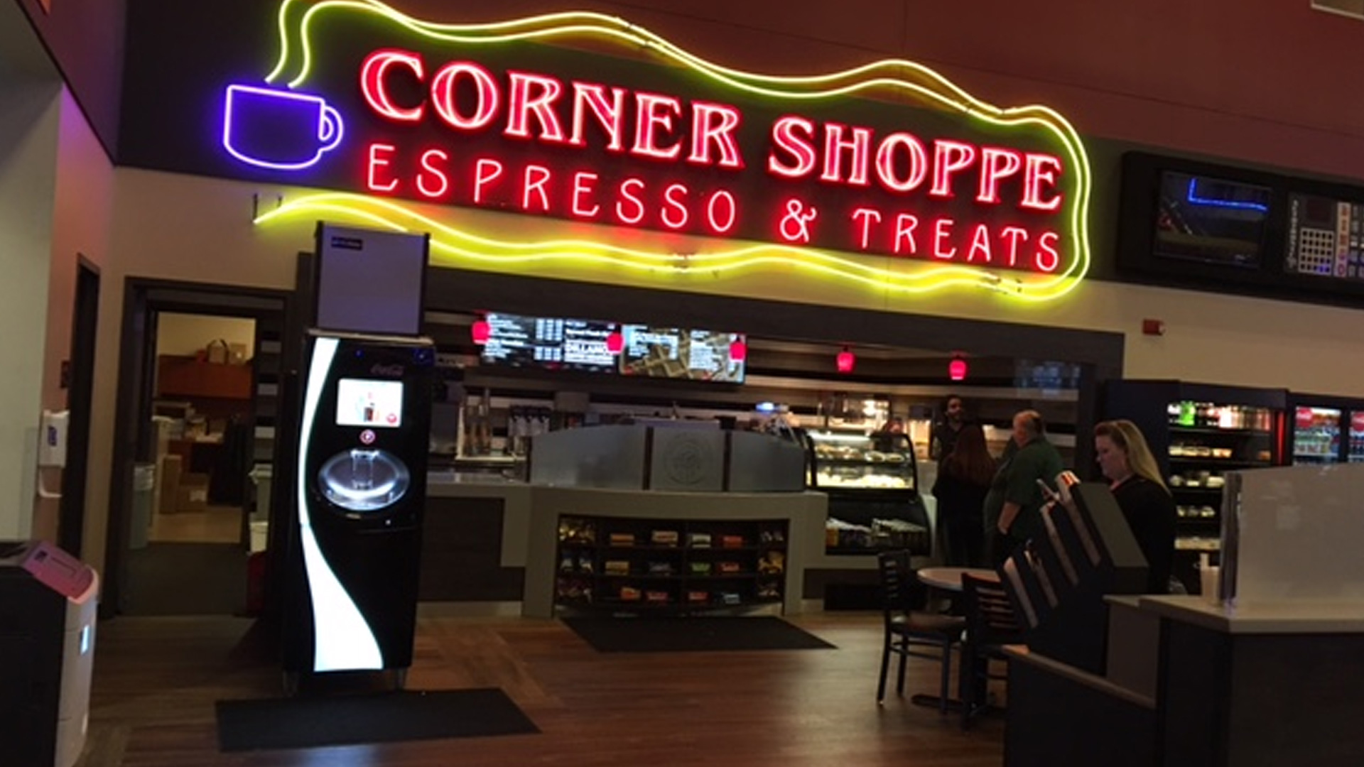 casino retail area installed by burke gibson llc