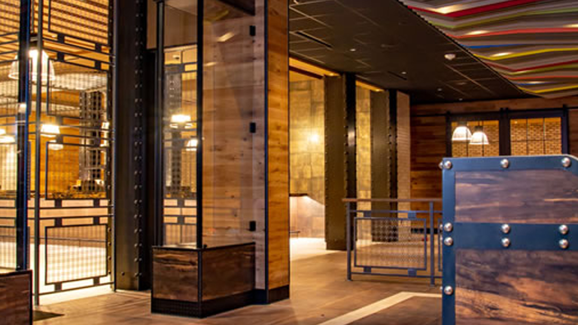 casino millowrk and metal fabrication installed by burke gibson llc