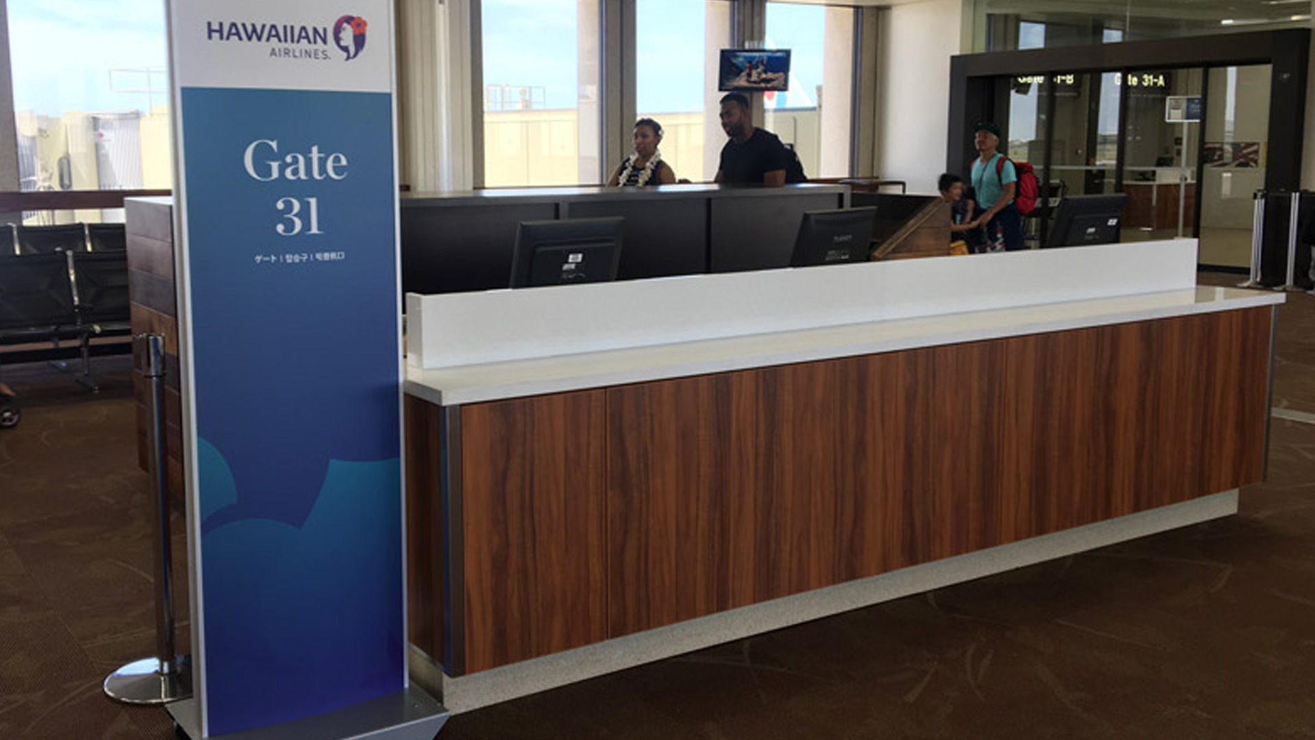 gate podiums custom designed, fabricated and installed by burke gibson llc