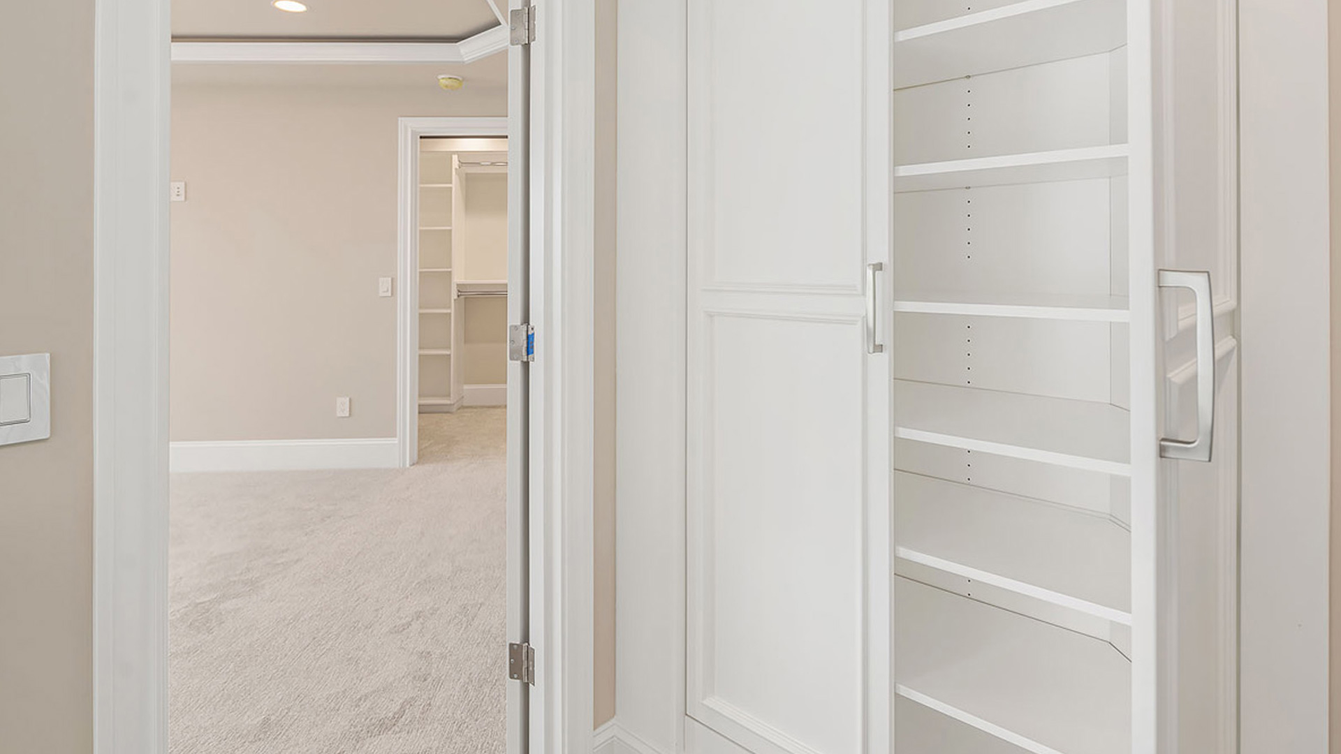 walk in closet, designed, engineered, fabricated and installed with attention to detail and quality craftsmanship