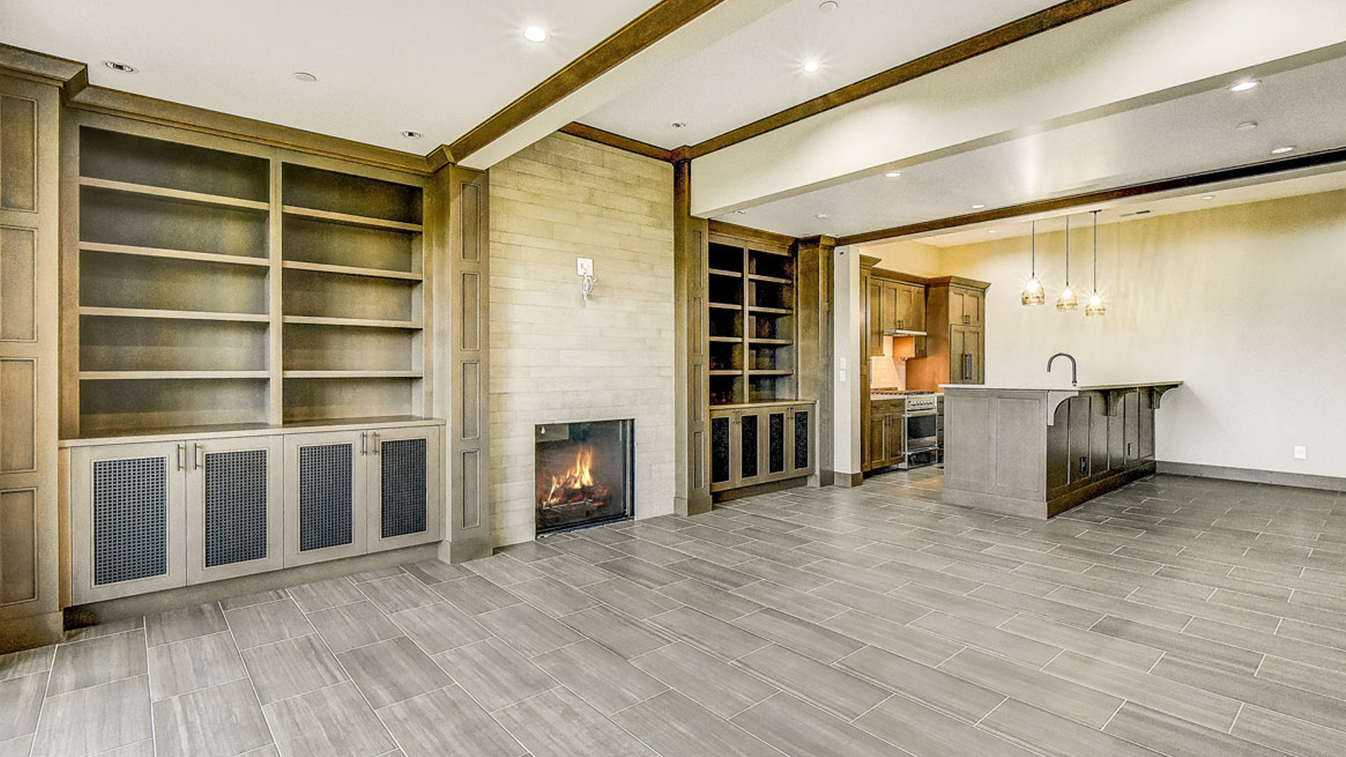 custom designed wine bar designed, engineered and fabricated by burke gibson