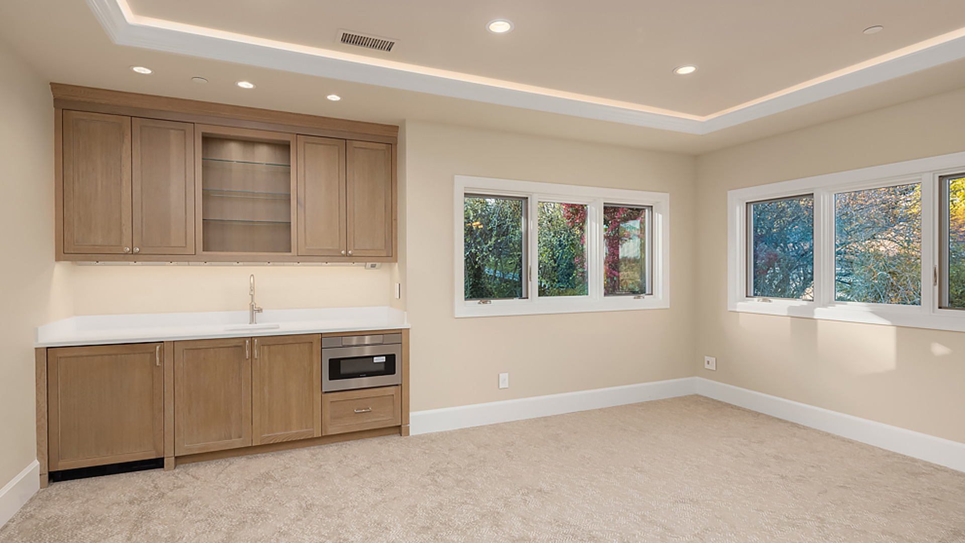 custom designed entertainment center by burke gibson llc
