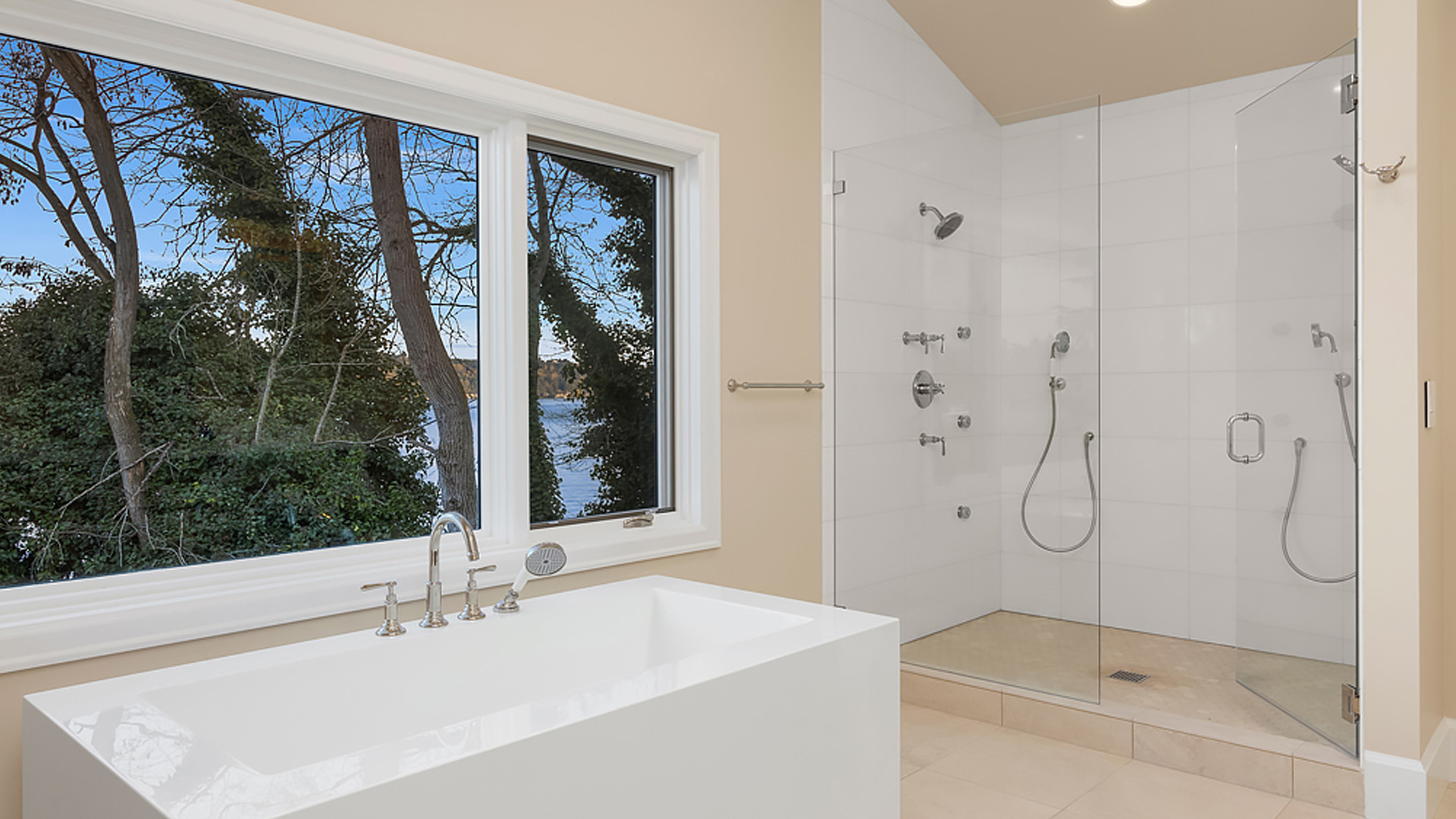 custom designed, fabricated and installed residential bathrrom