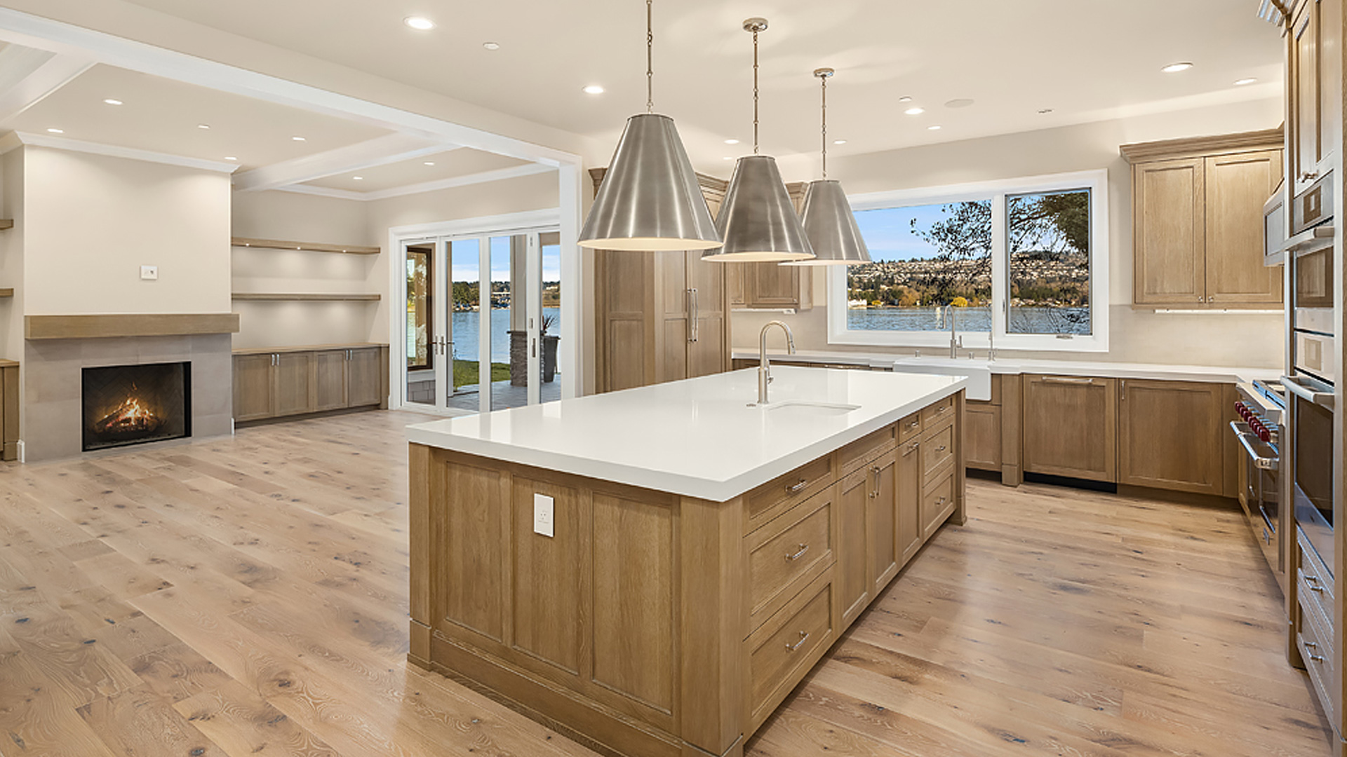 kitchen custom designed, fabricated and installed by burke gibson