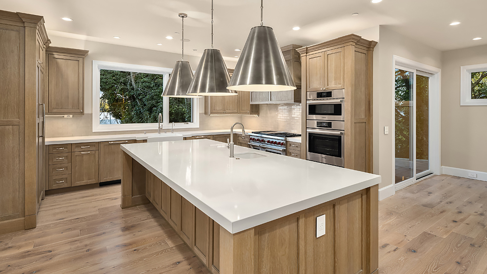 kitchen custom designed, fabricated and installed by burke gibson