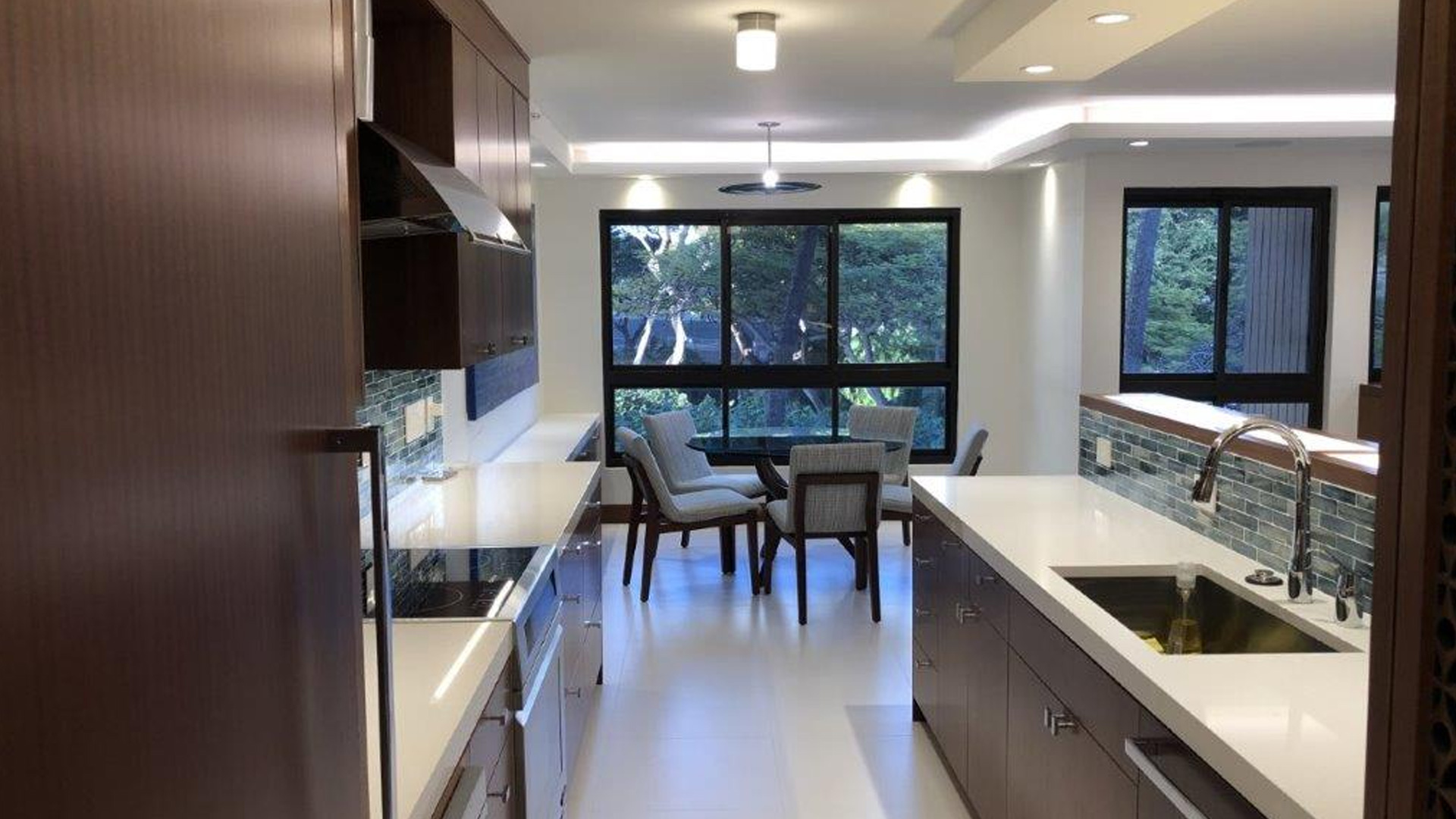 kitchen custom designed, fabricated and installed by burke gibson