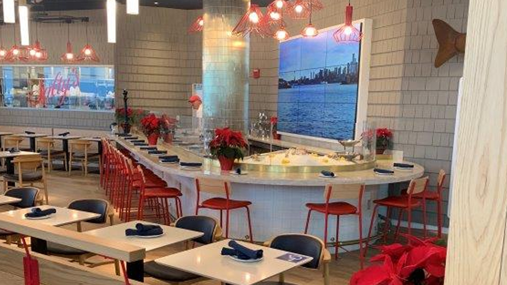retail area in seatac airport fabricated and installed by burke gibson llc