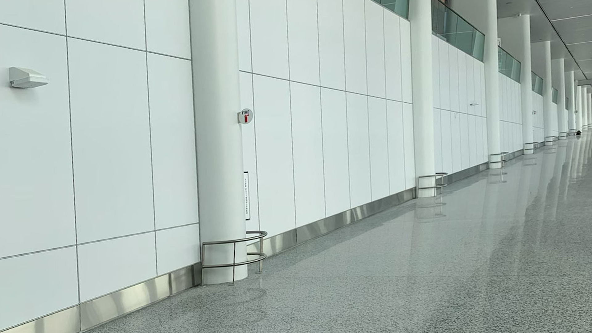 wall panels in seatac airport fabricated and installed by burke gibson llc