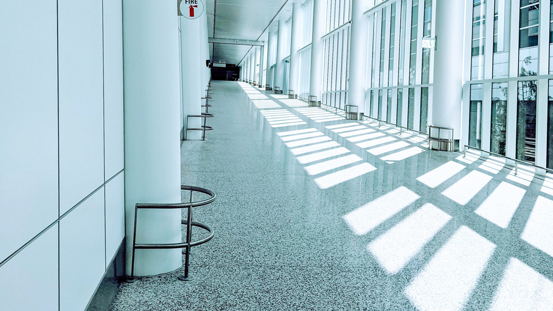 wall panels in seatac airport fabricated and installed by burke gibson llc
