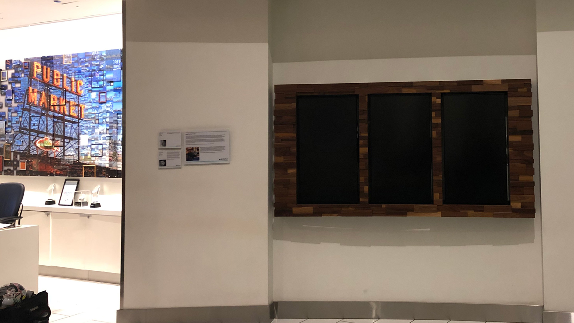 FIDS, GIDS and Monitor Mounts custom designed, fabricated and installed by burke gibson llc