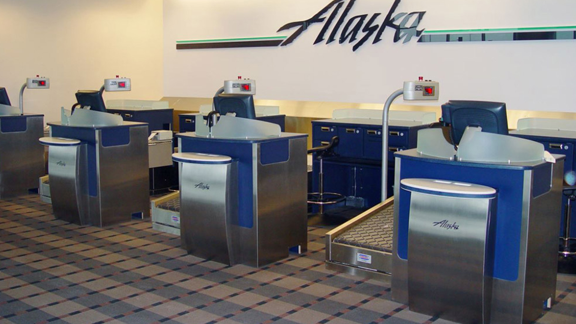 baggage scales fabricated and installed by burke gibson llc