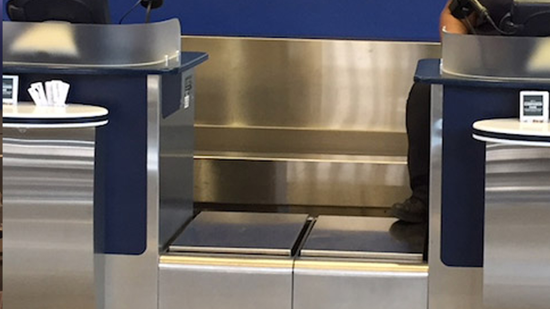 baggage scales fabricated and installed by burke gibson llc