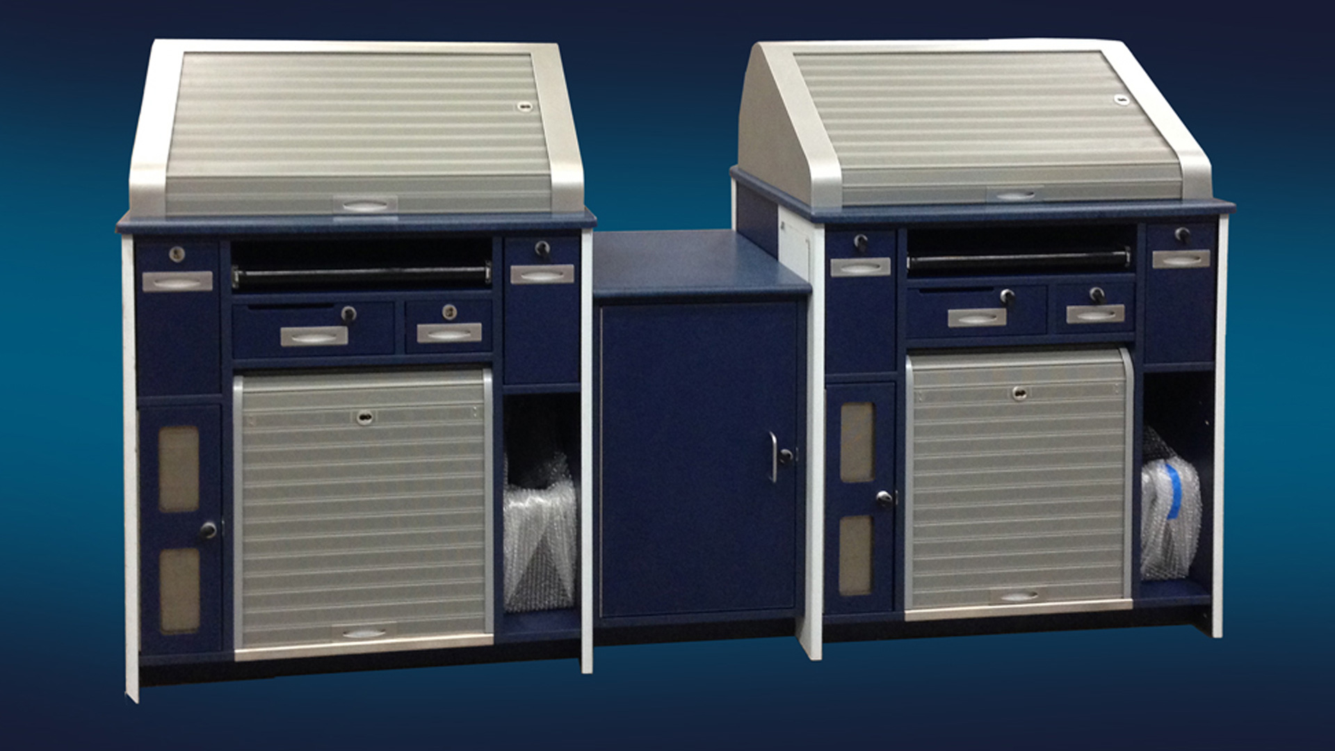 curbside checkin kiosks fabricated and installed by burke gibson llc