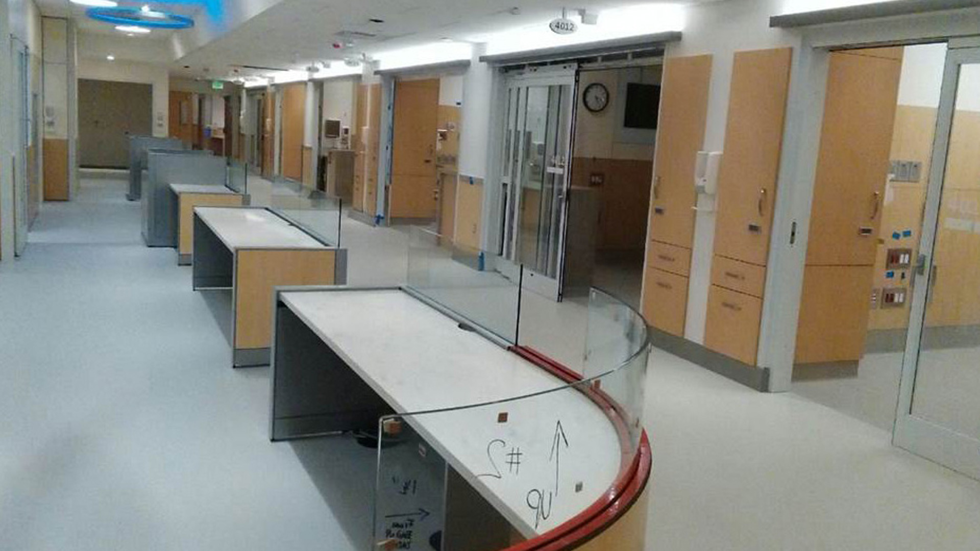 hospital fabricated and installed by burke gibson llc