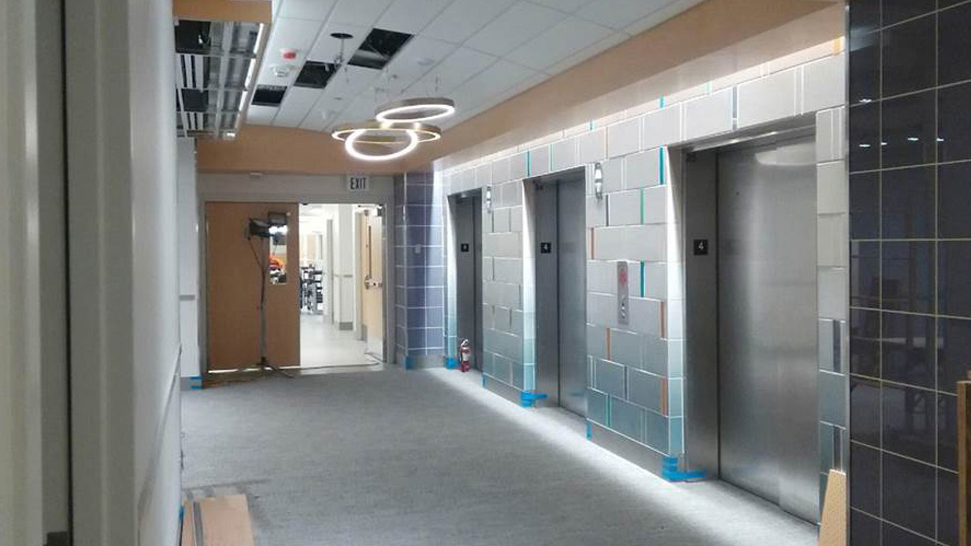 hospital fabricated and installed by burke gibson llc