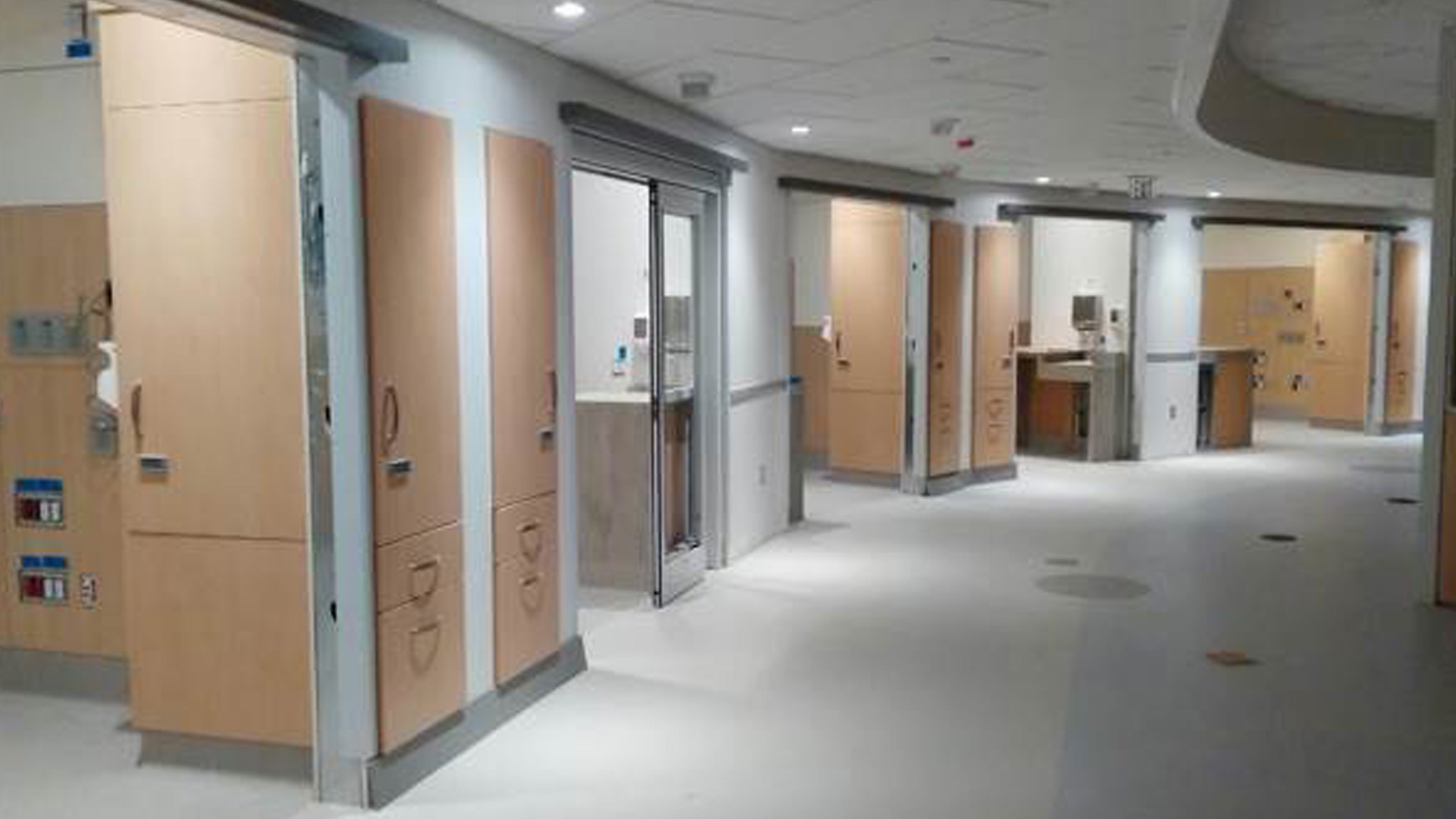 hospital fabricated and installed by burke gibson llc