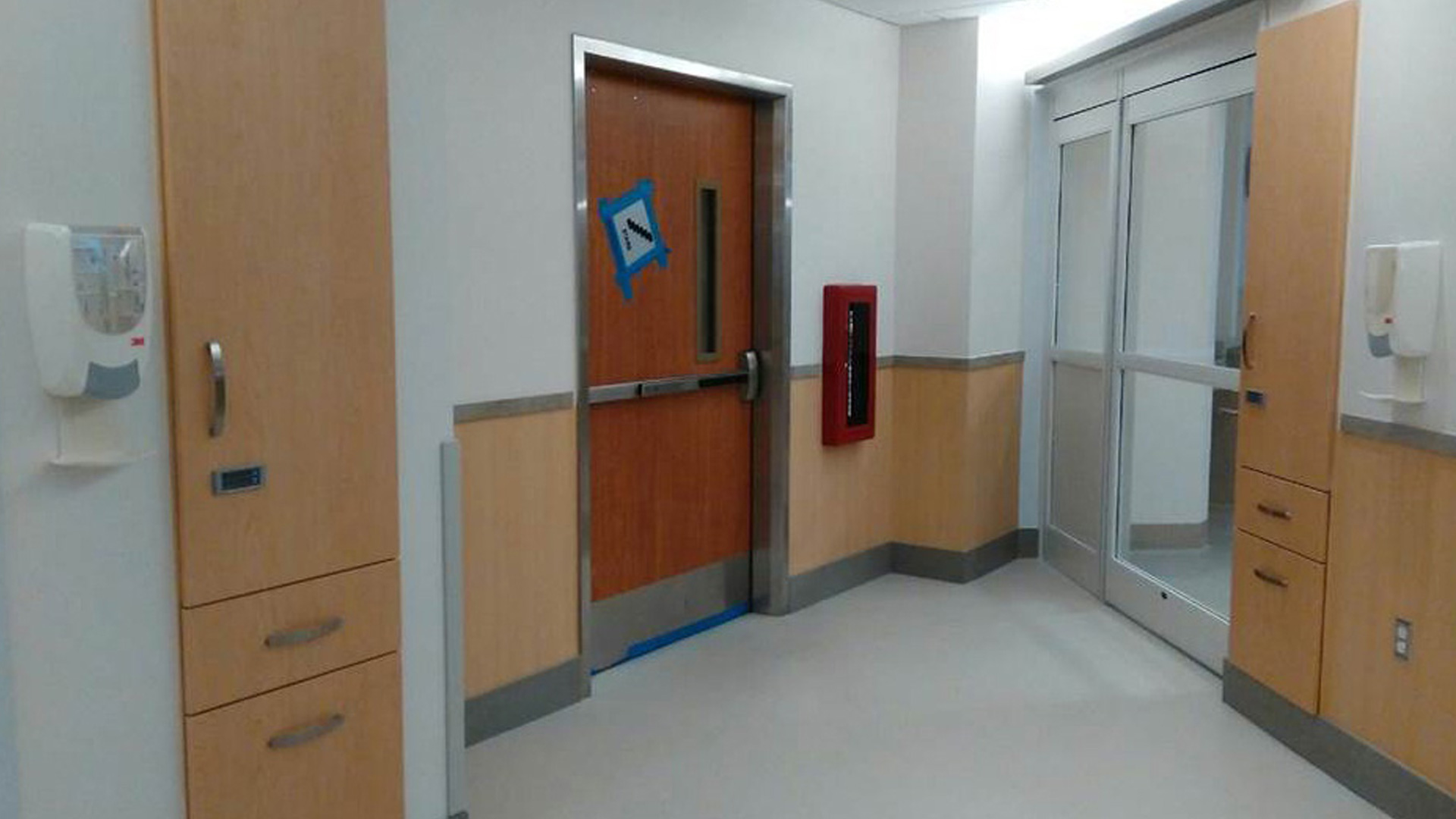hospital fabricated and installed by burke gibson llc