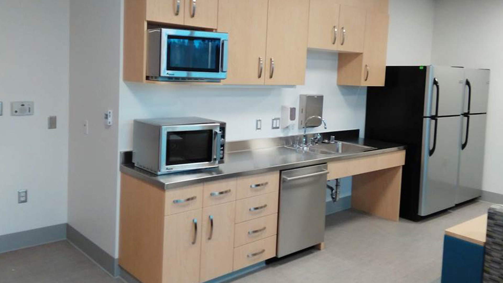 hospital fabricated and installed by burke gibson llc